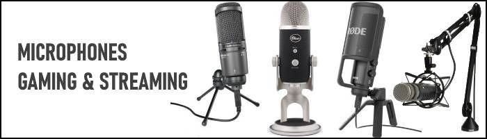 meilleurs microphones gaming et streaming