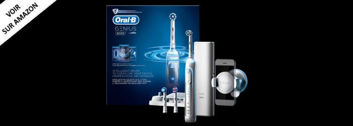 Braun Oral-B Genius 8000 - Convient aux dents sensibles